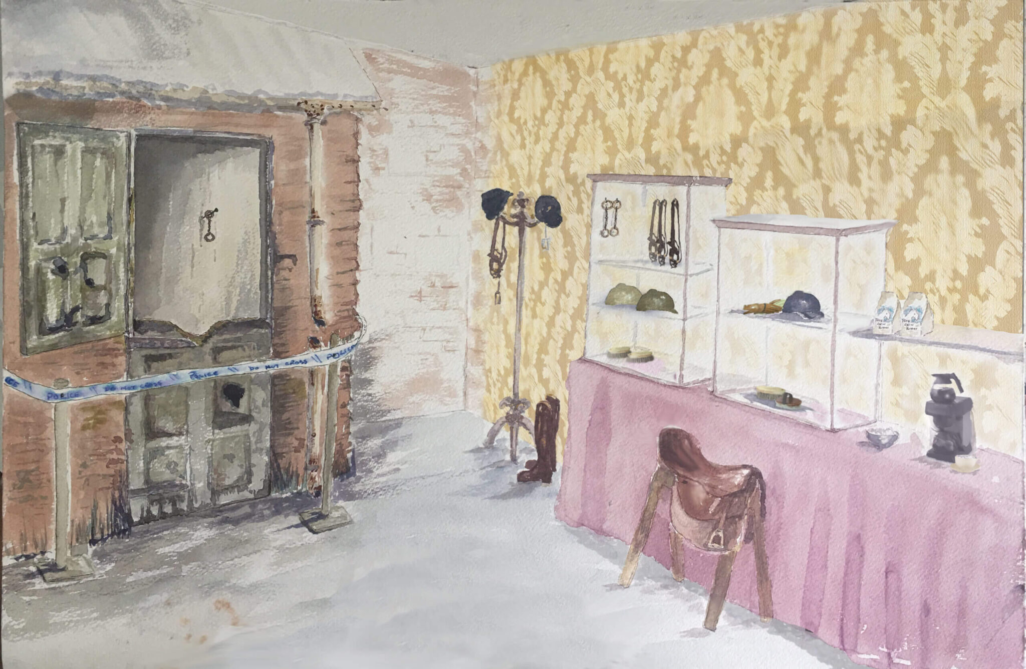 Artist Impression of Bransby Horses Your Horse Live Stand 298