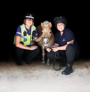 Veronica with Donna and PCSO Lingard