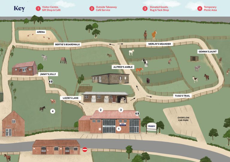 Field Map - Bransby Horses