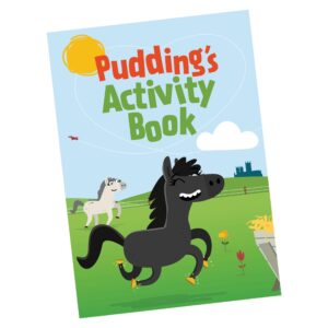 Pudding's Activity Book for kids!