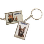 Chromium Keyring - Bracken & Mae