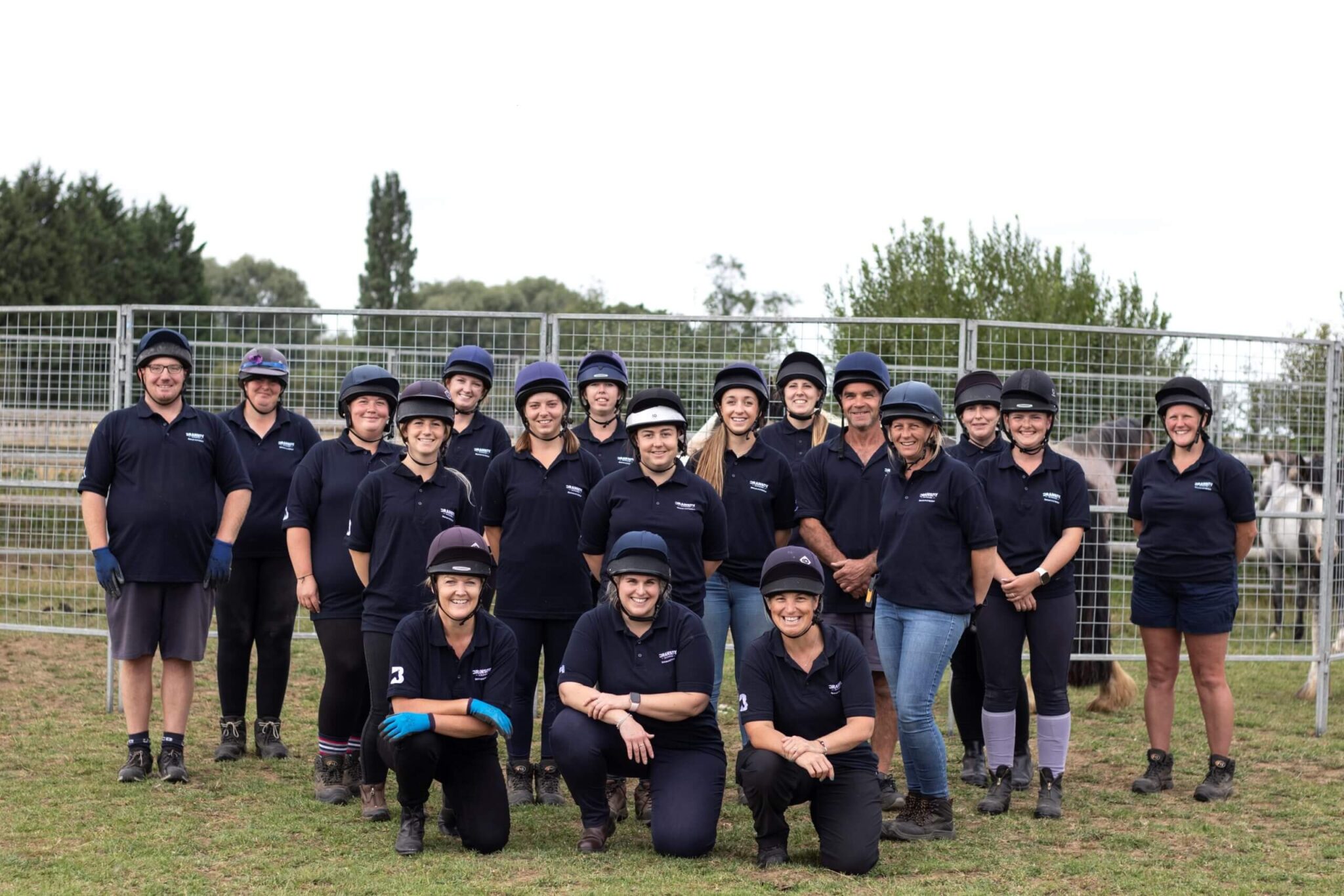the Rescue Support Team posing for a photo