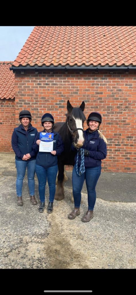 Bransby Vet Team nominated for charity award