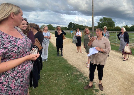 Business women support Bransby Horses