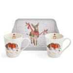 Donkey Mug and Tray Gift Set