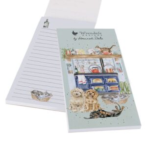 wrendale designs country kitchen magnetic shopping list