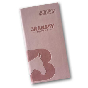 bransby horses branded 2025 pink pocket diary