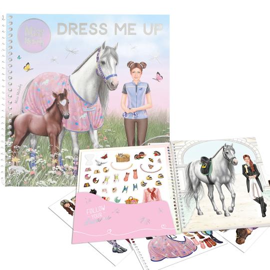 Miss Melody Dress Me Up Sticker Book