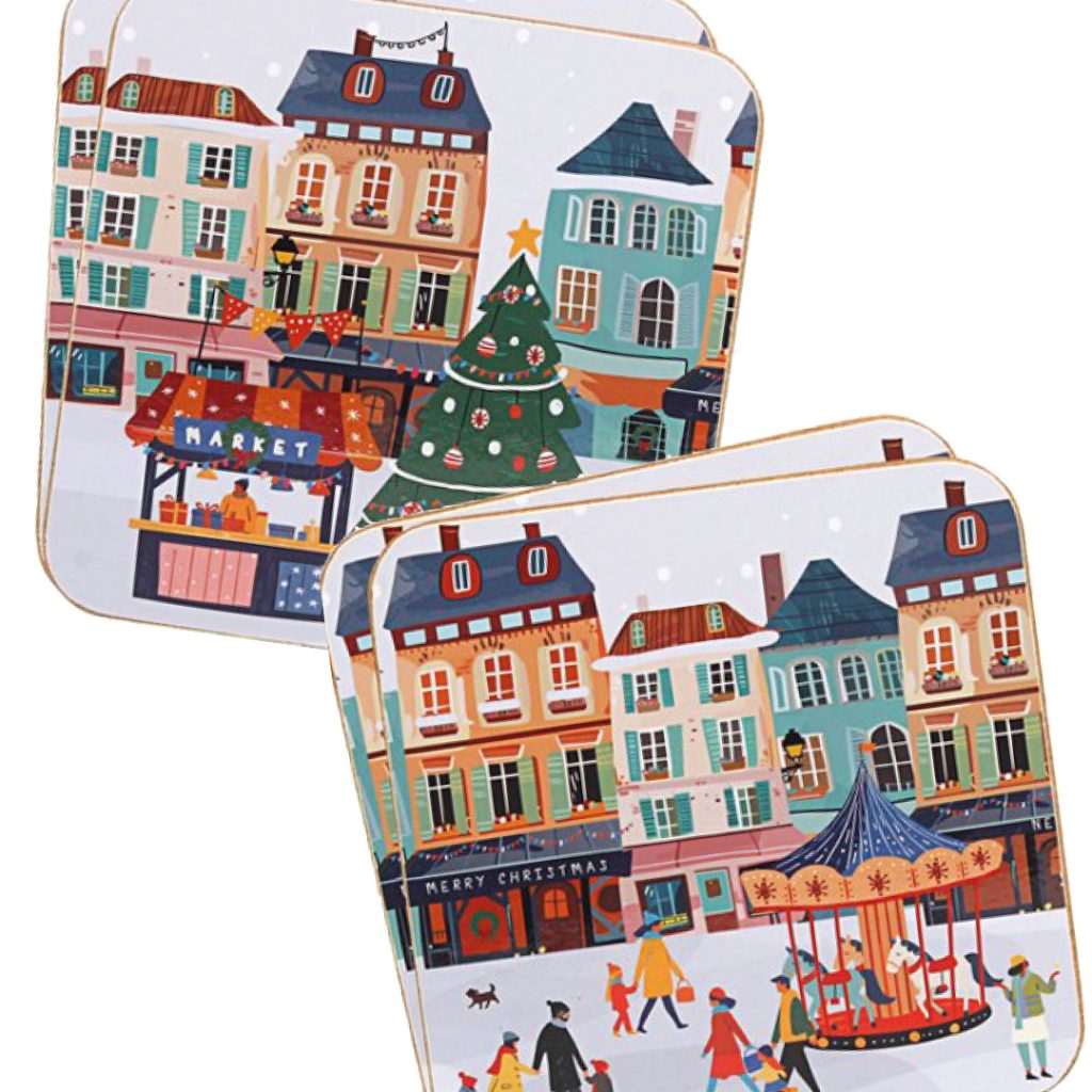 Tinsel Town Coasters