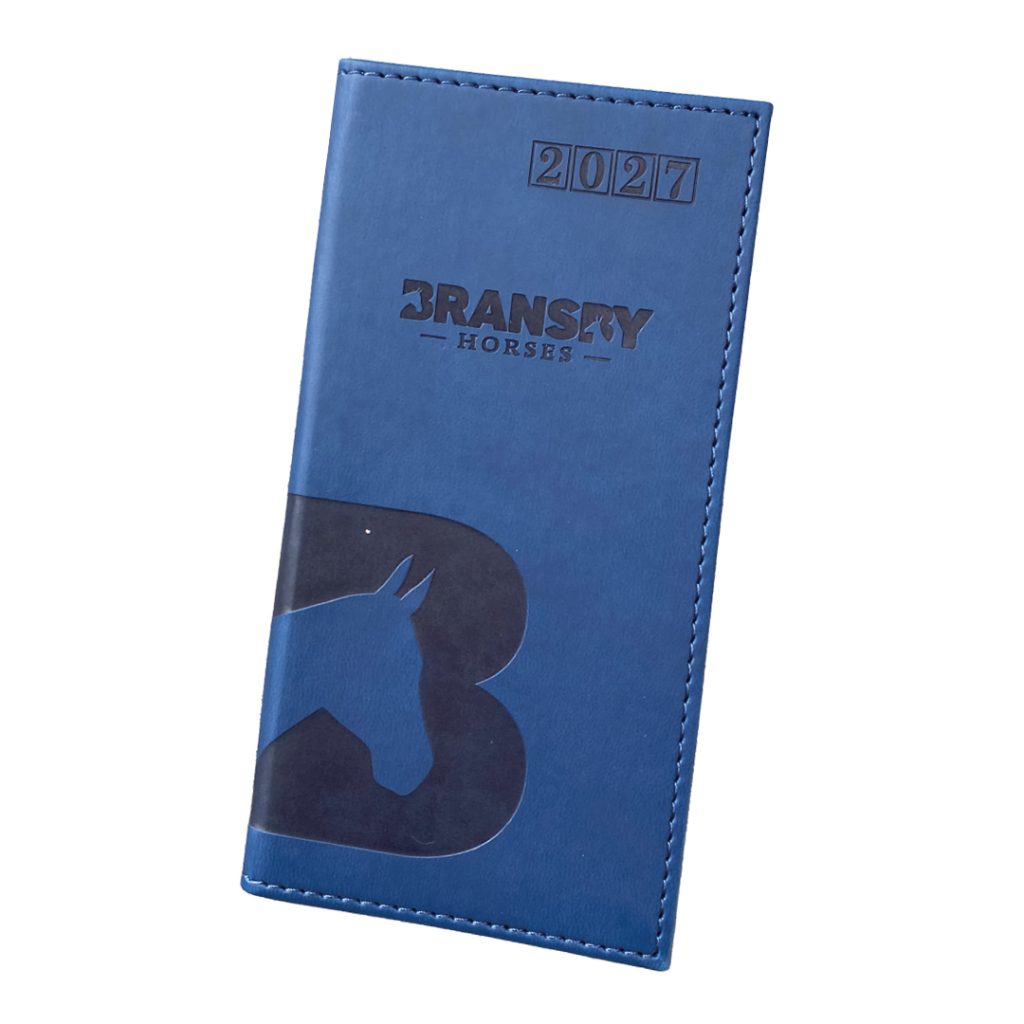 Bransby Horses 2027 A6 Diary - Blue