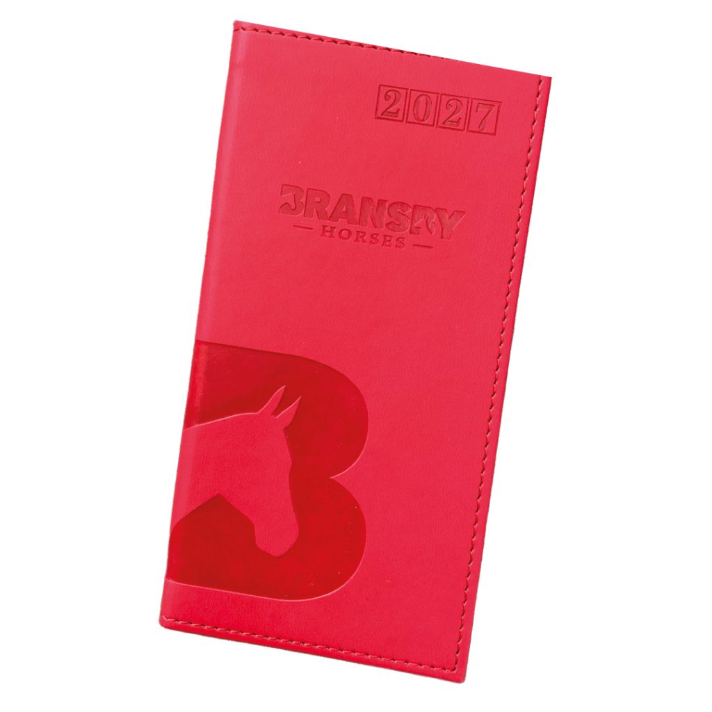 Bransby Horses 2027 A6 Diary - Red