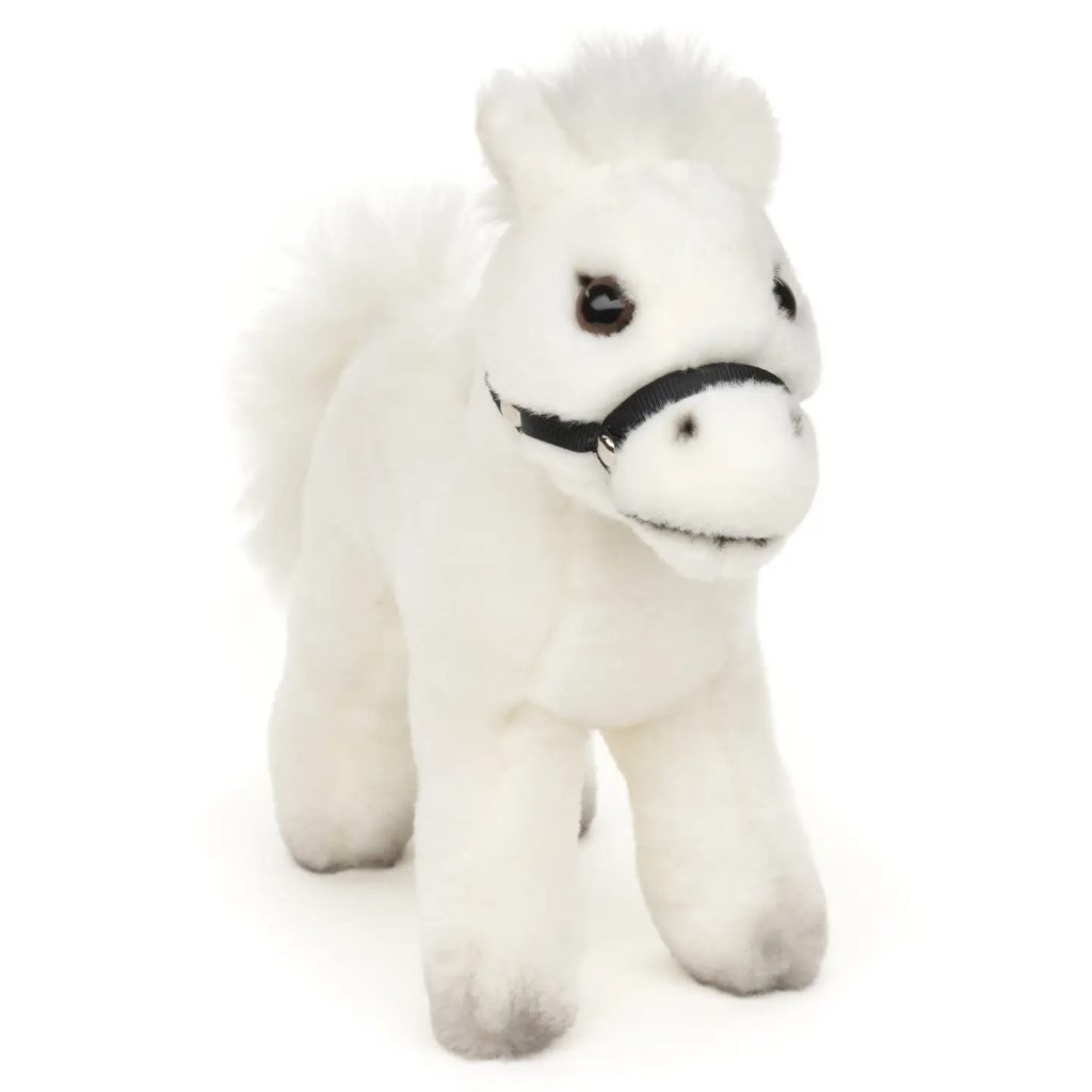 White with Bridle Soft Toy