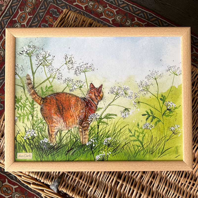 Alex Clark Cat Lap Tray